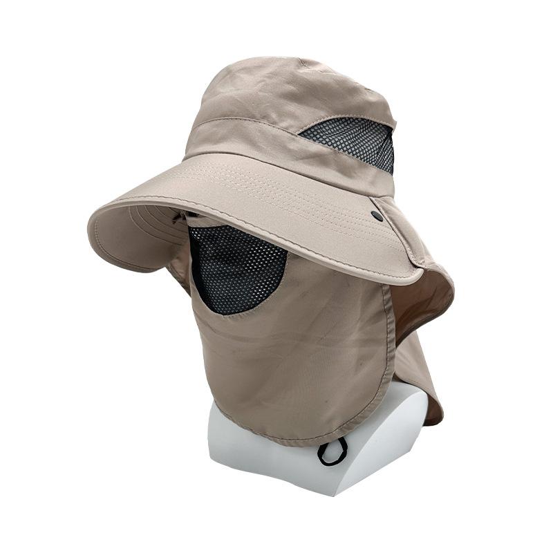Sommer Sonnenschutzhut für Herren Schnelltrocknender Fischerhut Outdoor Wanderhut Große Krempe UV-beständig Sonnenschutzhut für Damen