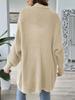 Women's Wool Sweater Fall Winter New Style Outerwear Women's Casual Fashion Loose Knit Cardigan