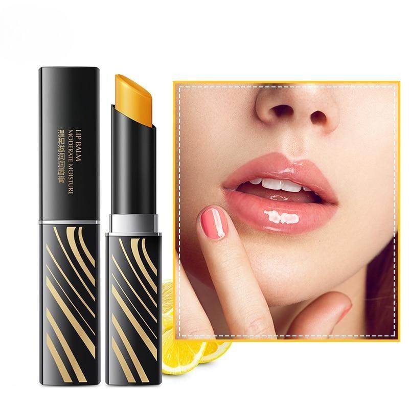 Lip Balm Plant Extract Moderate Moisture Moisturizing Nourishing Lip Plumper Remove Peeling Dead Skin Lip Lines Lip Care