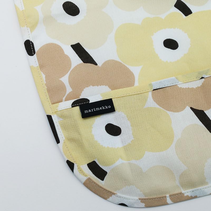 Marimekko Mini Unikko Japan Cream X Beige Bib, Exclusive, (50)