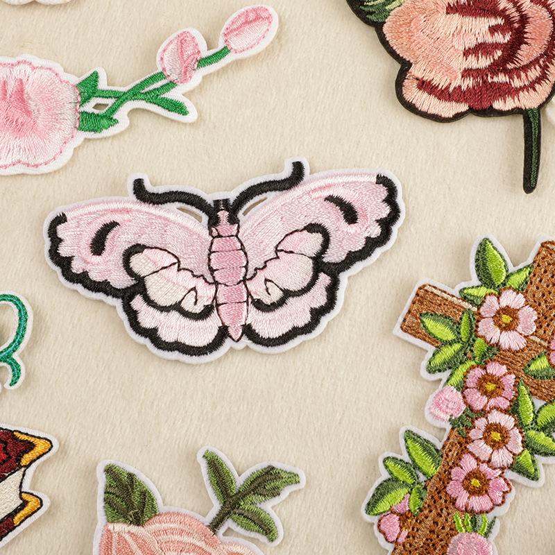 Embroidery label embroidery sticker shoe and hat patch sticker  clothing accessories patch cloth sticker