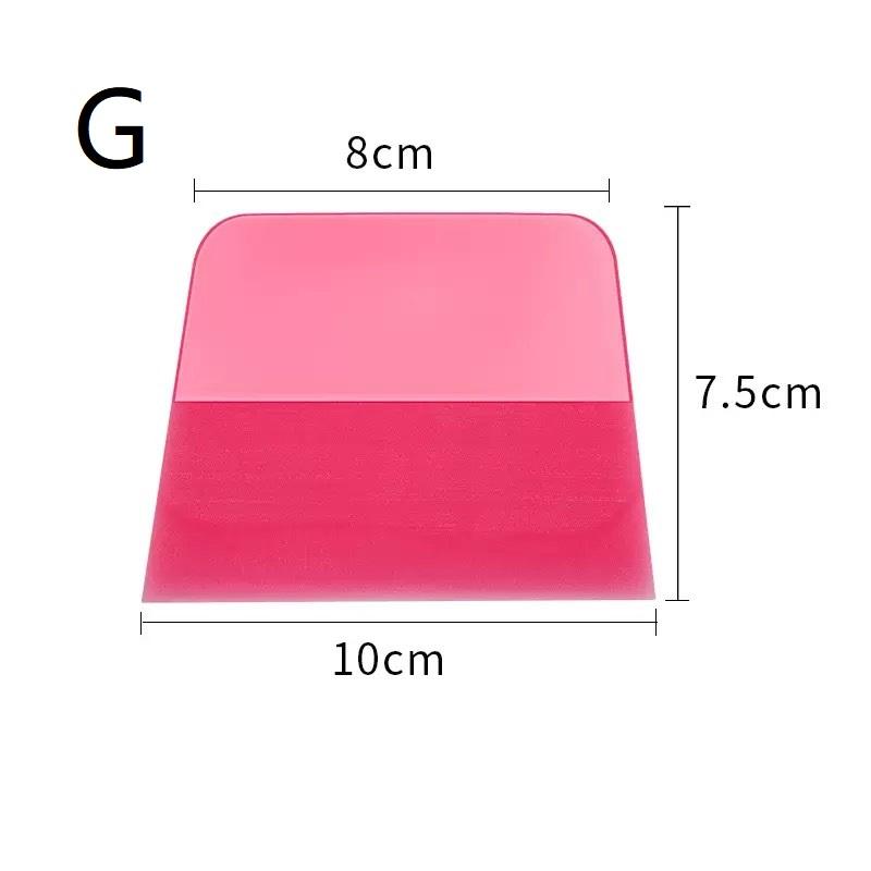 1/7/8Pcs Tpu Ppf Squeegee Kit Window Tinting Soft Rubber Scraper Car Paint Protect Film Installing Vinyl Wrap Tools Water Wiper