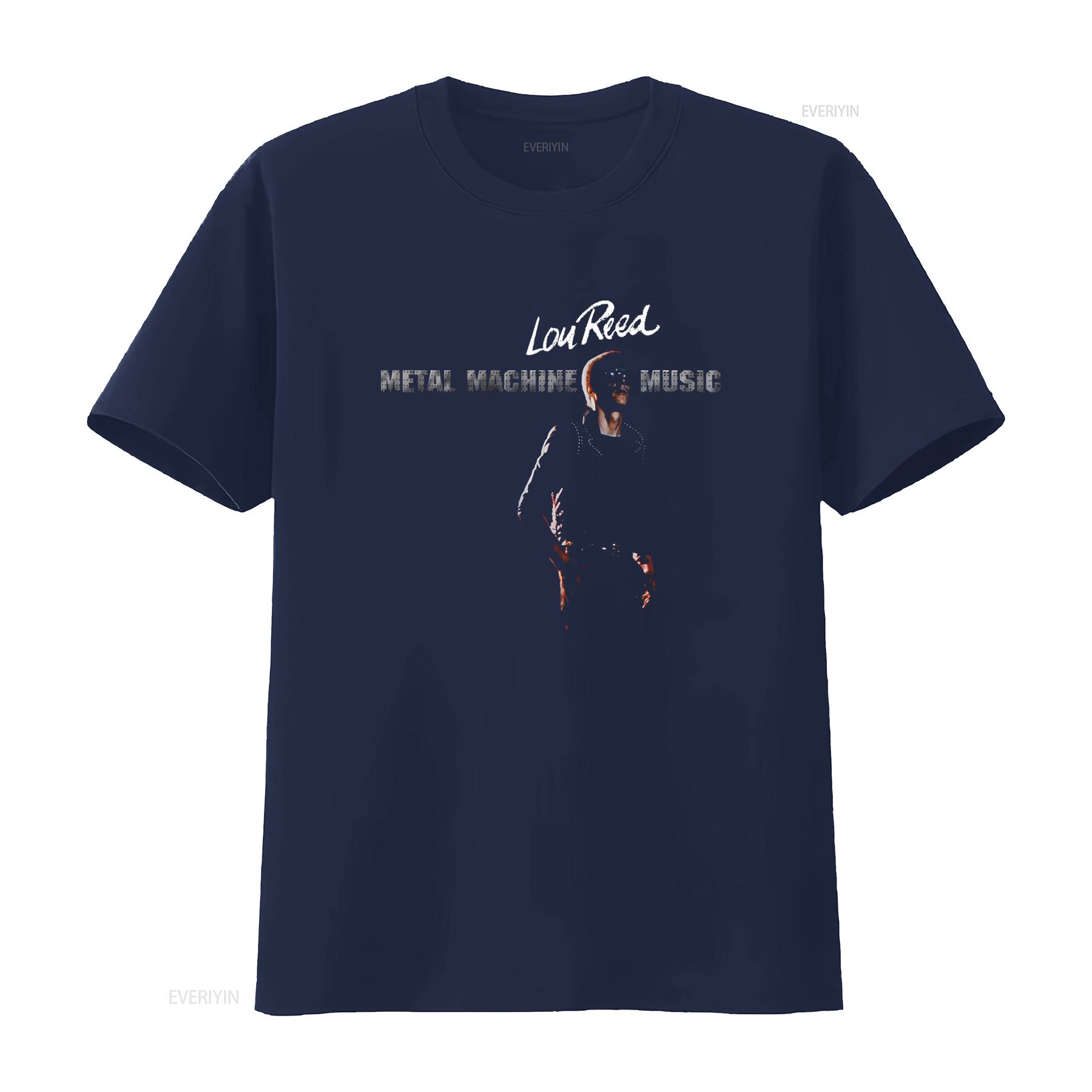 

Lou Reed Metal Machine Music T Shirt The Velvet Underground Mens All Size S M L XL 234XL vintage Washed Stylish Slightly S