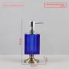 Crystal Glass Portable Soap Dispenser Modern Crystal Press Lotion Bottle Household Shampoo Empty Bottle Bathroom Accessories New