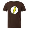 The BIG BANG Theory T-Shirt Das Lightning Print T-Shirt Für Männer Baumwolle Overd Kleidung Lässig Straße Kurzärmlig Lustige T-Shirts#Farbe(4)