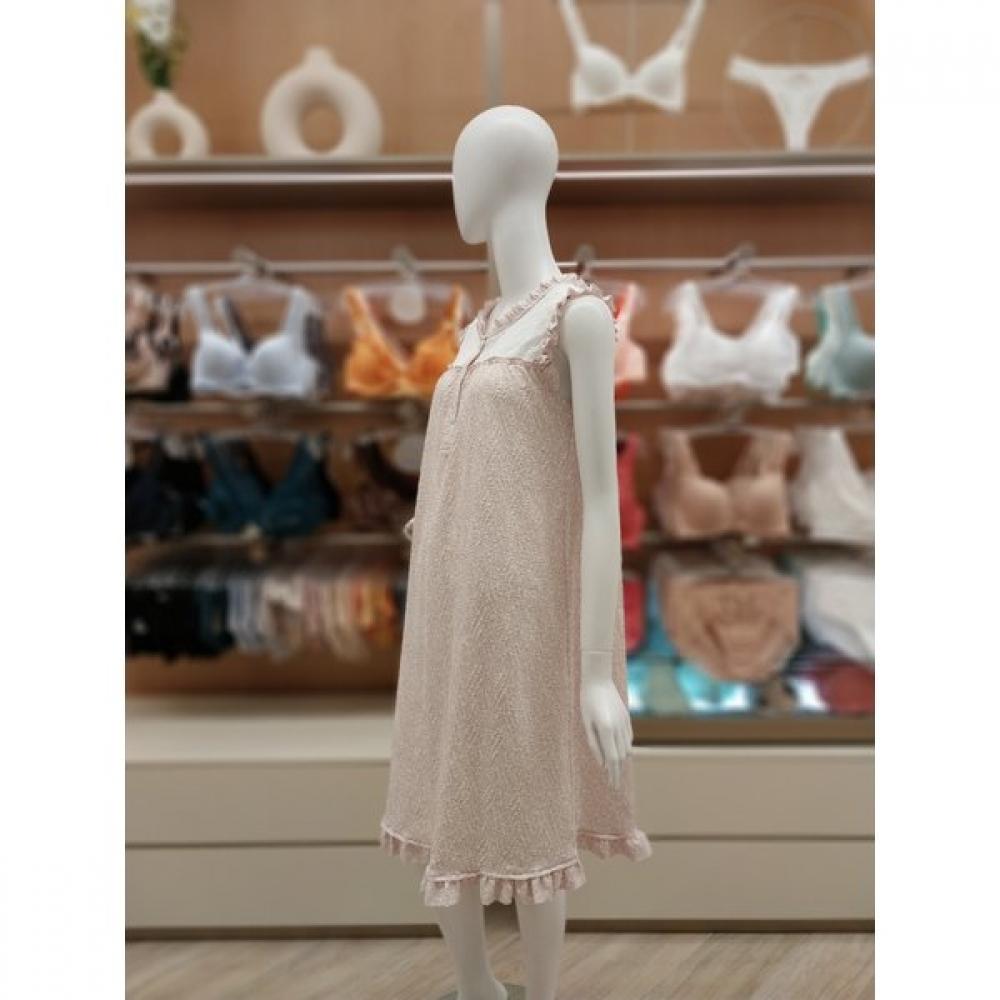 Barbara Women S Pleated Floral Loungewear dreSS  Gw4577l 