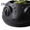 Small Foliage Plant Holder Lizard-Shaped Planter, 3D Printed Cute Animal Flower Pot, Compact Pot Gift Desk Container for Indoor Bookshelf, Desktop,