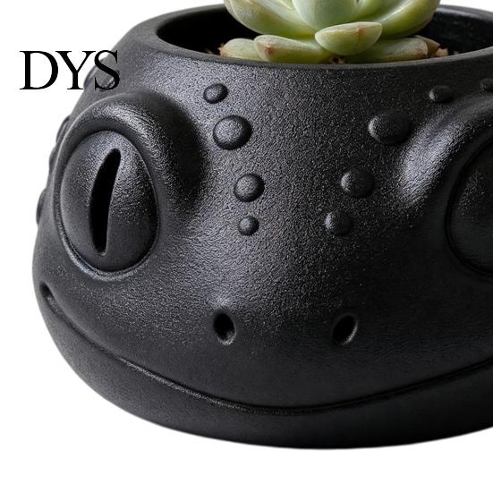 Small Foliage Plant Holder Lizard-Shaped Planter, 3D Printed Cute Animal Flower Pot, Compact Pot Gift Desk Container for Indoor Bookshelf, Desktop,