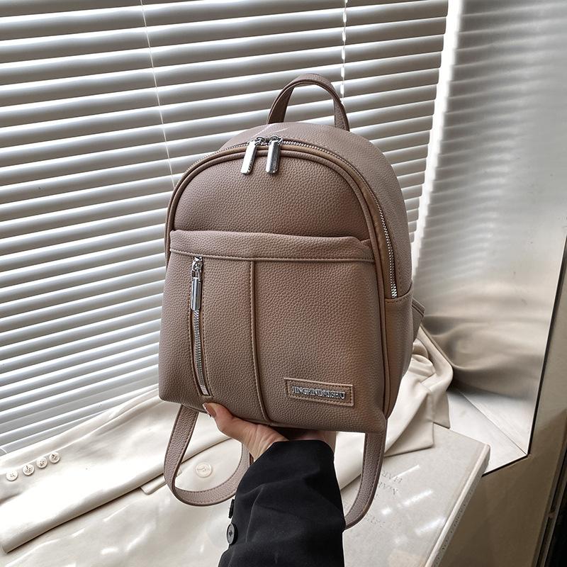 Mode Vielseitiger Pendlerrucksack Damen Neu Große Kapazität Schlicht Vielseitig Reise Kleiner Rucksack