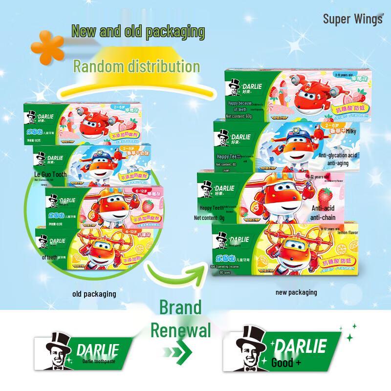 Darlie Kids' Fluoride Toothpaste