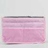 Korean Style Double Zipper Cosmetic Bag Multi Functional Storage Bag