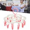 16 Clips Easy Hold Socks Hanger Rack Clothespin Drying Wardrobe Storage Hangers Durable Durable Useful Useful Safe