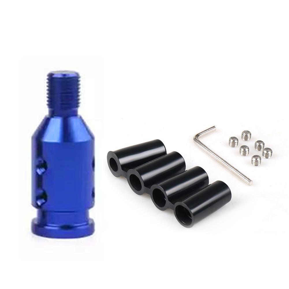 Universal Car Manual Gear Shift Knob Adapter Aluminum Alloy for M12x1.25 Thread for BMW Honda Shift Knob