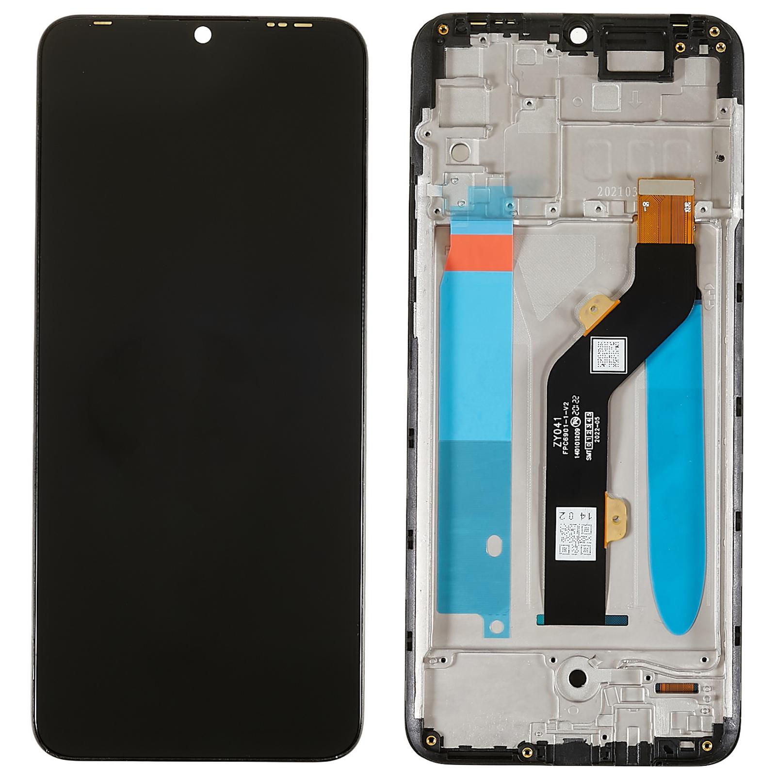 

For Tecno Spark 5 Air 2020 KD6 Grade C LCD Screen and Digitizer Assembly+Frame Replacement Part (without Logo) A