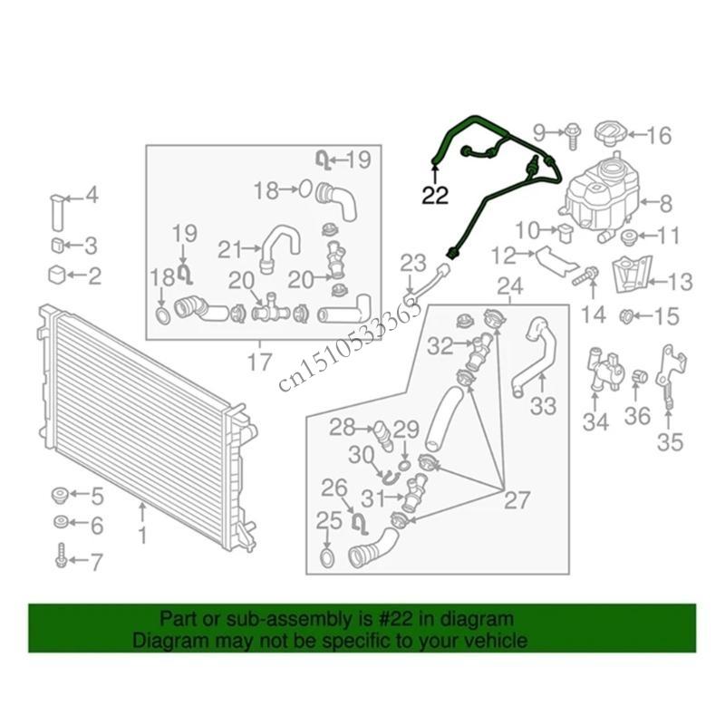090E 4M0121081BK 4M0121081AG for 2015-2019 Exhaust Pipe Auto Accessories China Mainland