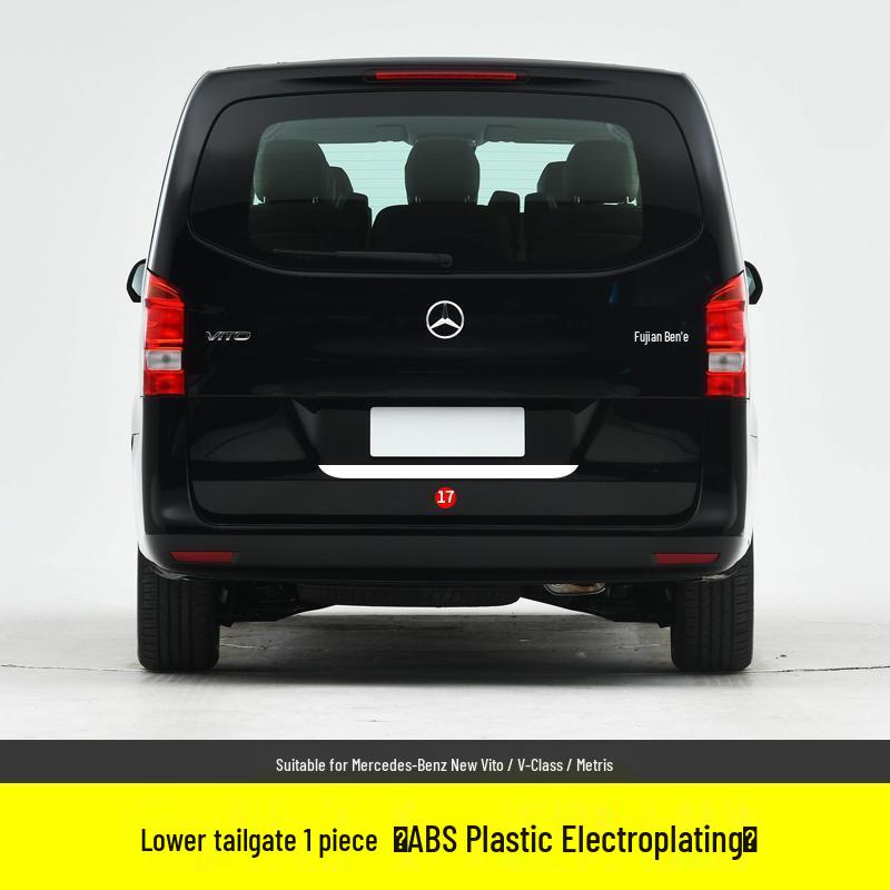Нержавеющая сталь Окантовка окон для Mercedes-Benz Vito V250 V260L/Viano Наружная часть кузова.