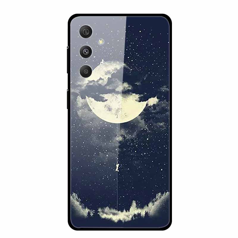 For Samsung Galaxy S25 Plus Case Hard Back Cover Tempered Glass Case For Samsung S25 Plus M55 A16 5G Phone Case Soft TPU Bumper