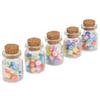 Miniature Dollhouse Food Jar Glass Bottle Dollhouse Simulation Lollipops Model DIY DecorationMedium Can(15 Capsules)