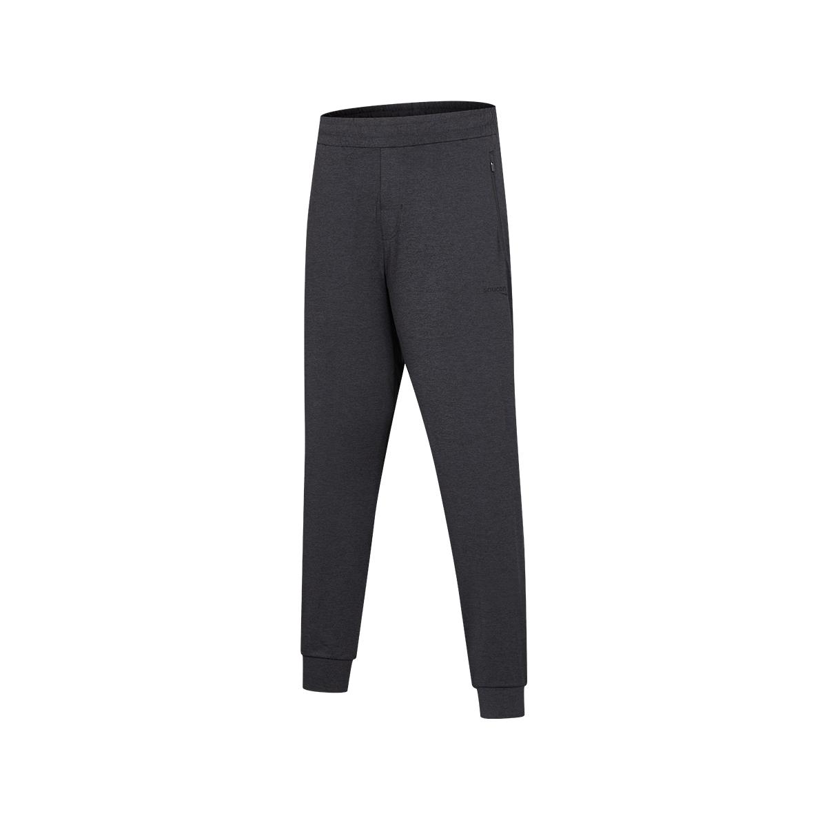 Saucony Knitted Drawstring Mid-Rise Soft Casual Pants Men bottoms Blue Mist Gray SA2269KP23L-MG049 S