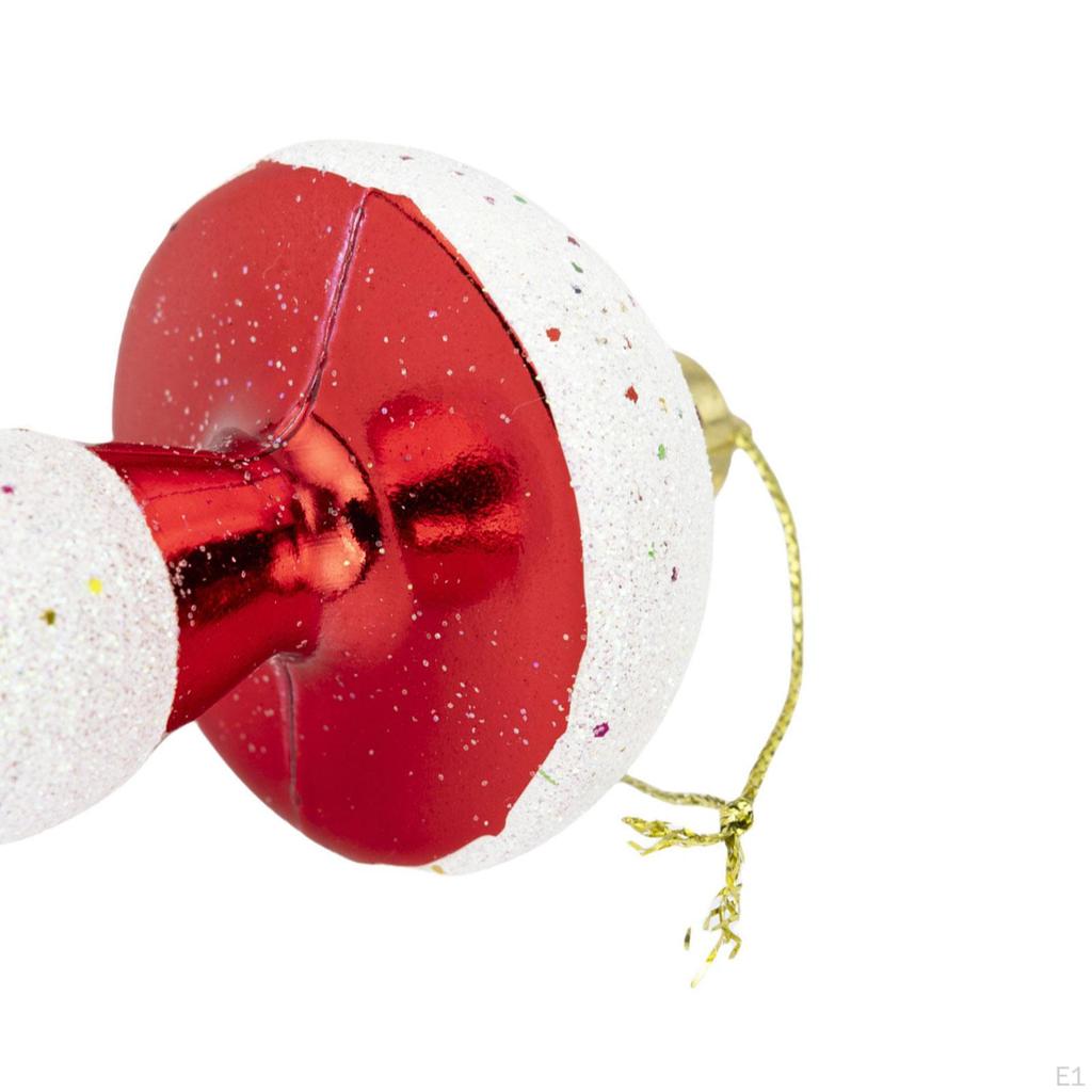 6 ks Vánoční závěsné ozdoby Sváteční dekorace Ideální dárky Kreativní dekorace na vánoční stromeček na dveře