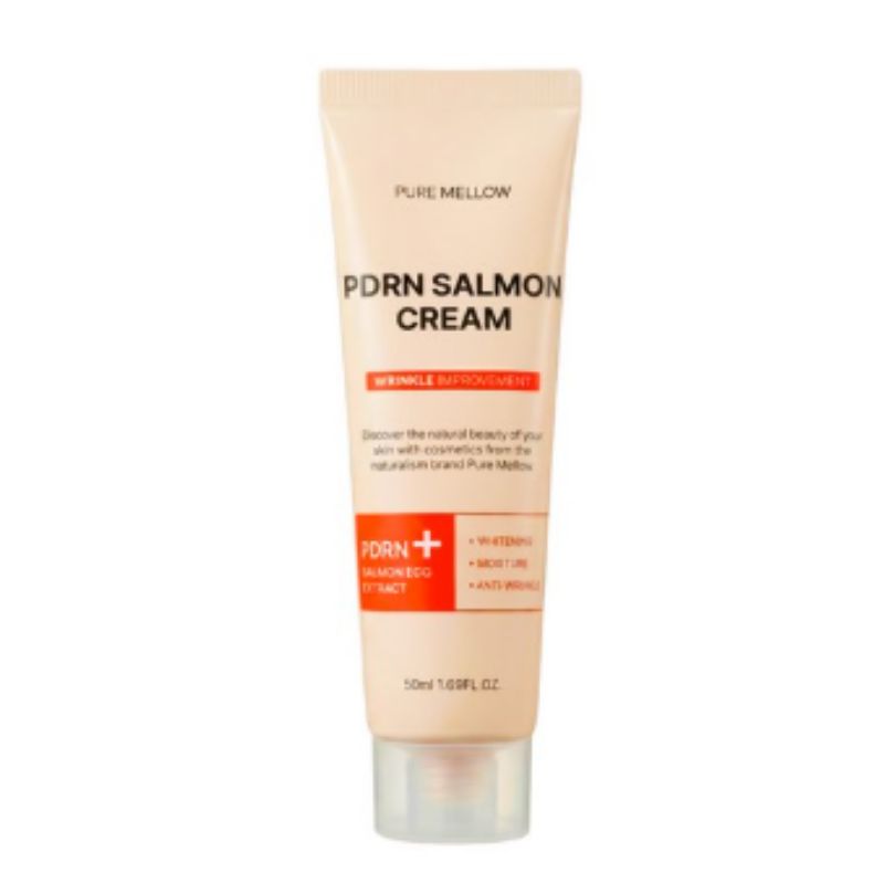 

PURE MELLOW PDRN Salmon Cream 50ml Hydrating Firming Brightening Anti-Wrinkle Korean Skincare Face Cream