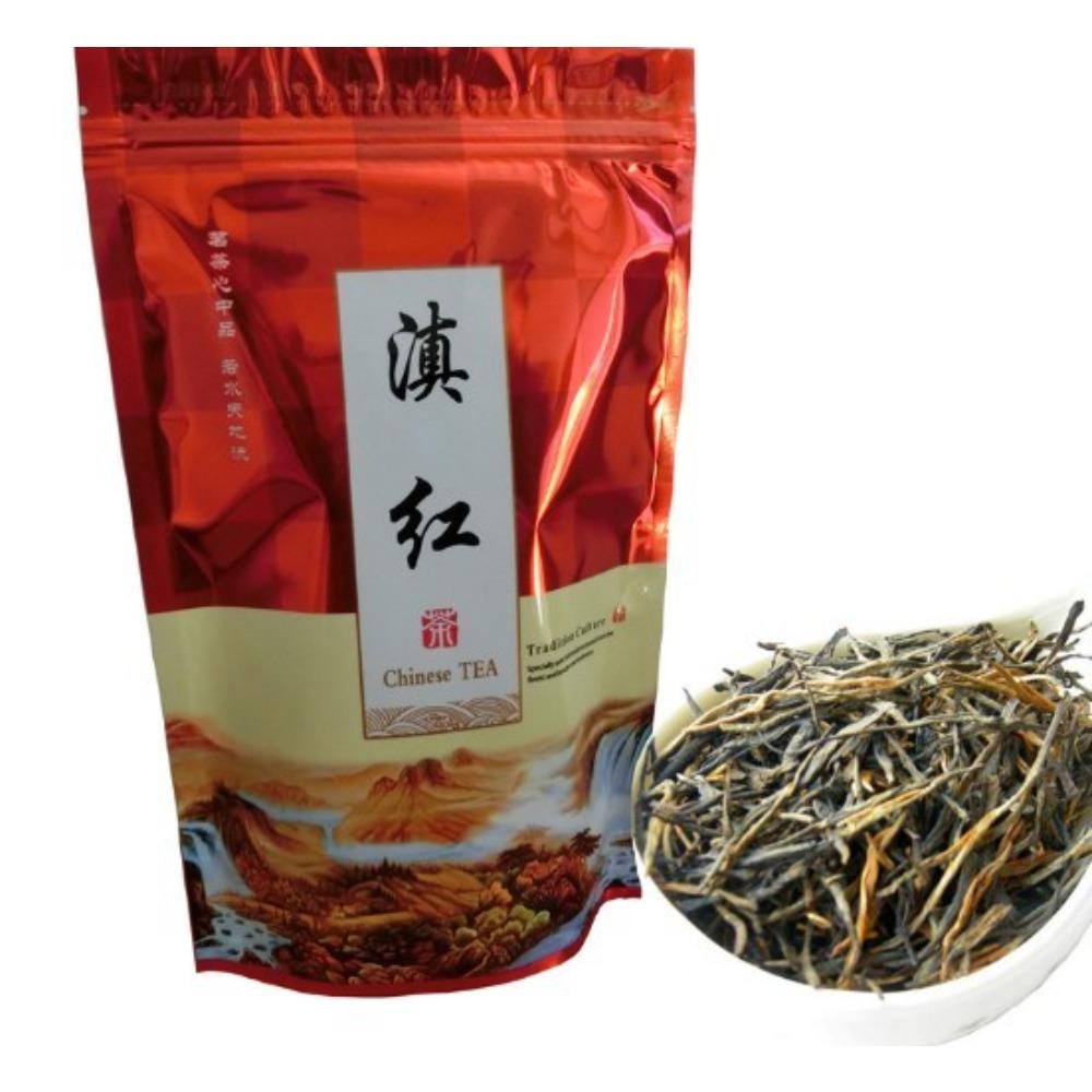 Yunnan Dian Hong Black Tea 250g Premium Organic Golden Tips Loose Leaf