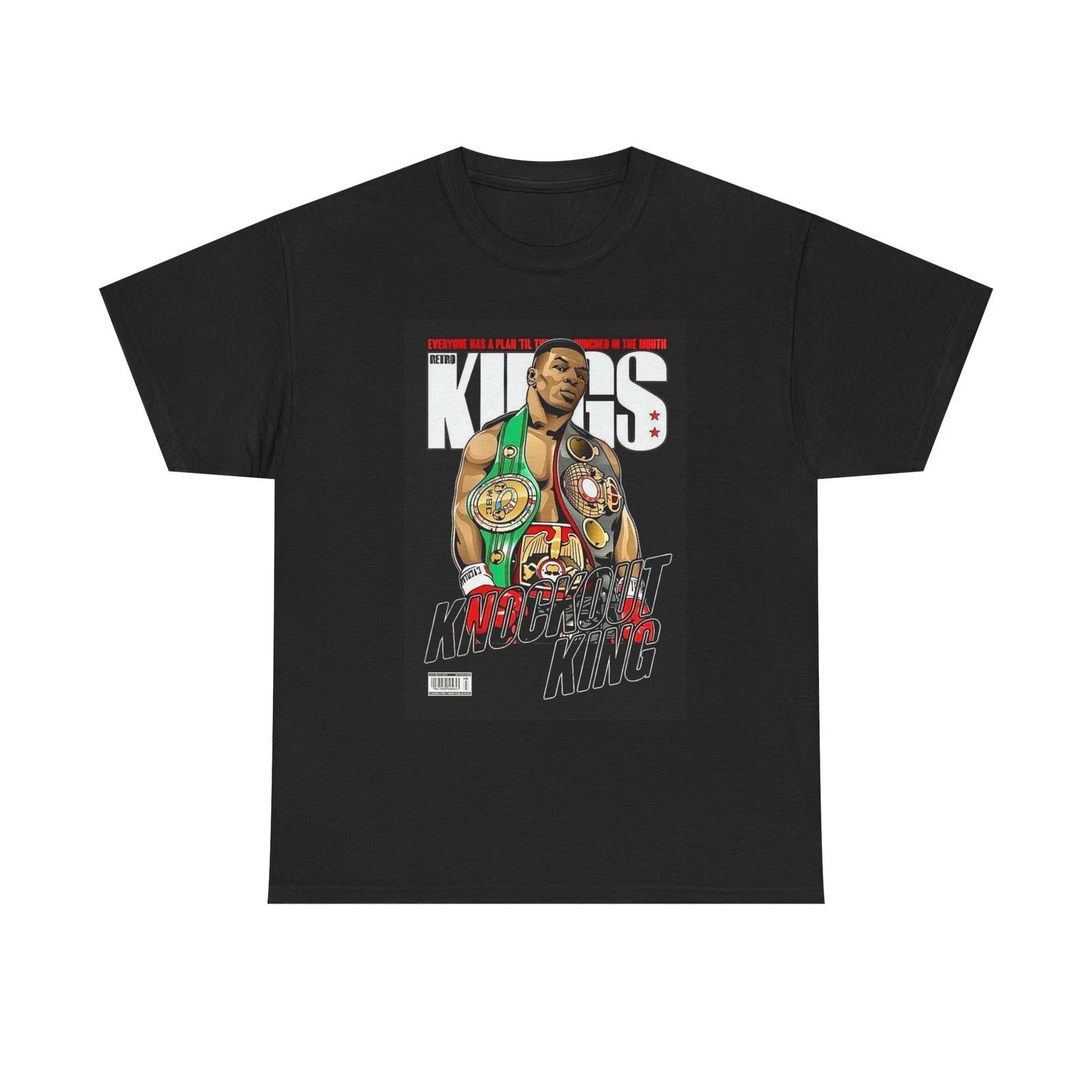 Men s and Women s T-shirts Mike Tyson Knockout Kings Graphic XS