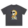 ZAZOMDE Hip Hop Streetwear Fashion Dalmatian Dog Pattern Tshirt Unisex Summer Loose Short Sleeve Trendy Aesthetic Casual Tops