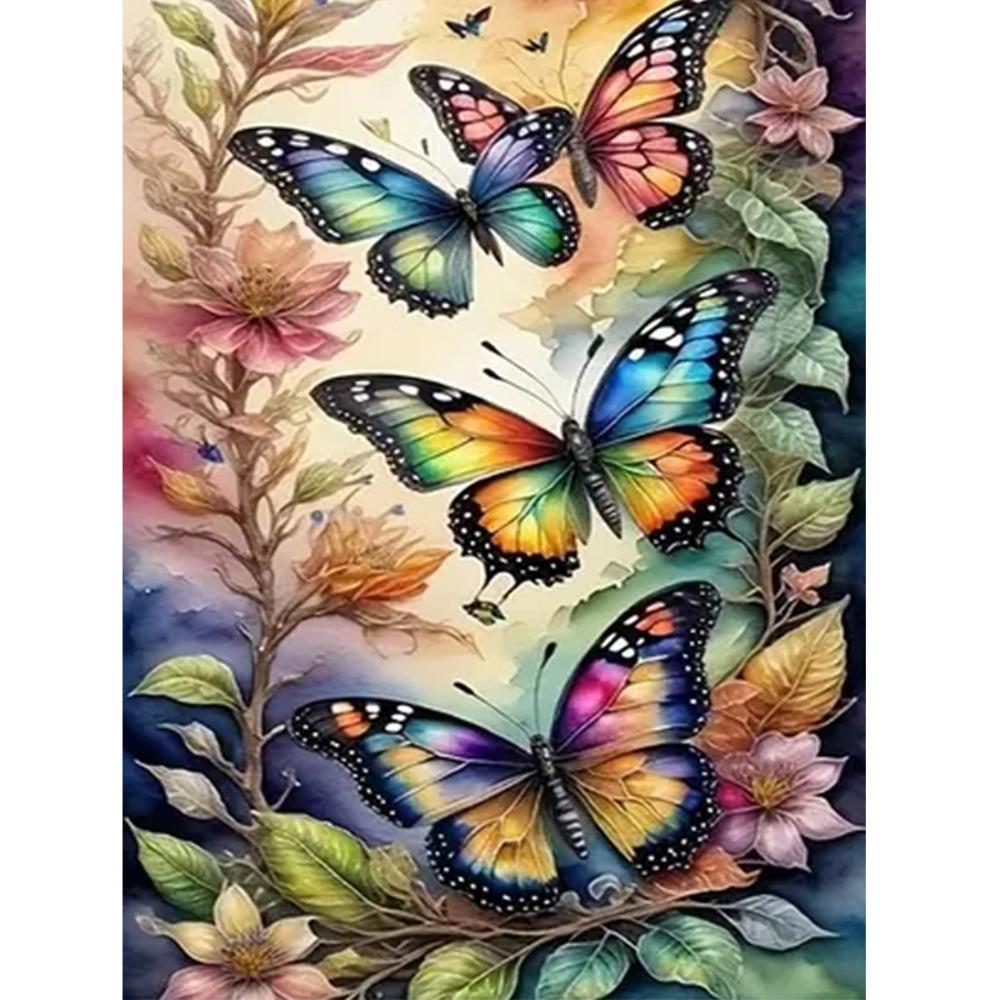 5D Diamond Painting, Peony Flower Sticker Diamond Cross Stitch Decorative Painting