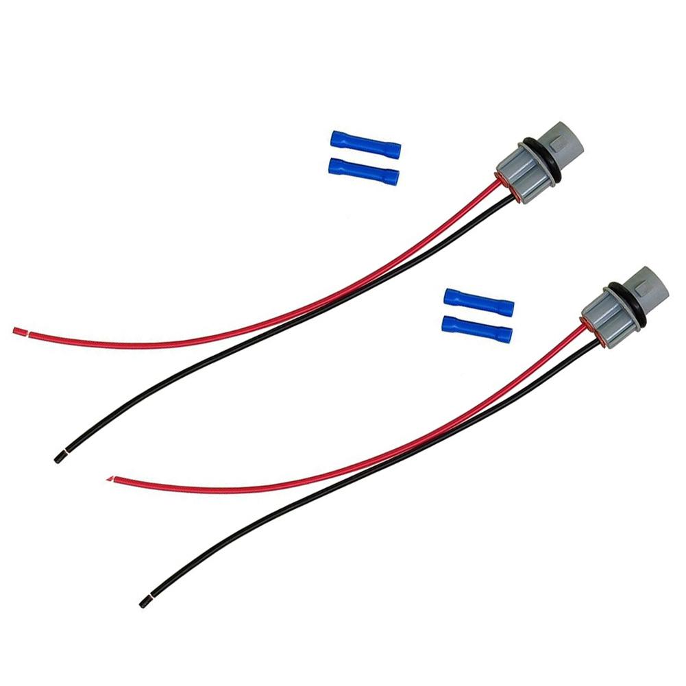 2Pcs LED Bulb Socket Adapter Connector Side Light Wiring Harness Adaptor Socket For Mercedes C-Class W203 / W204 A0005400966