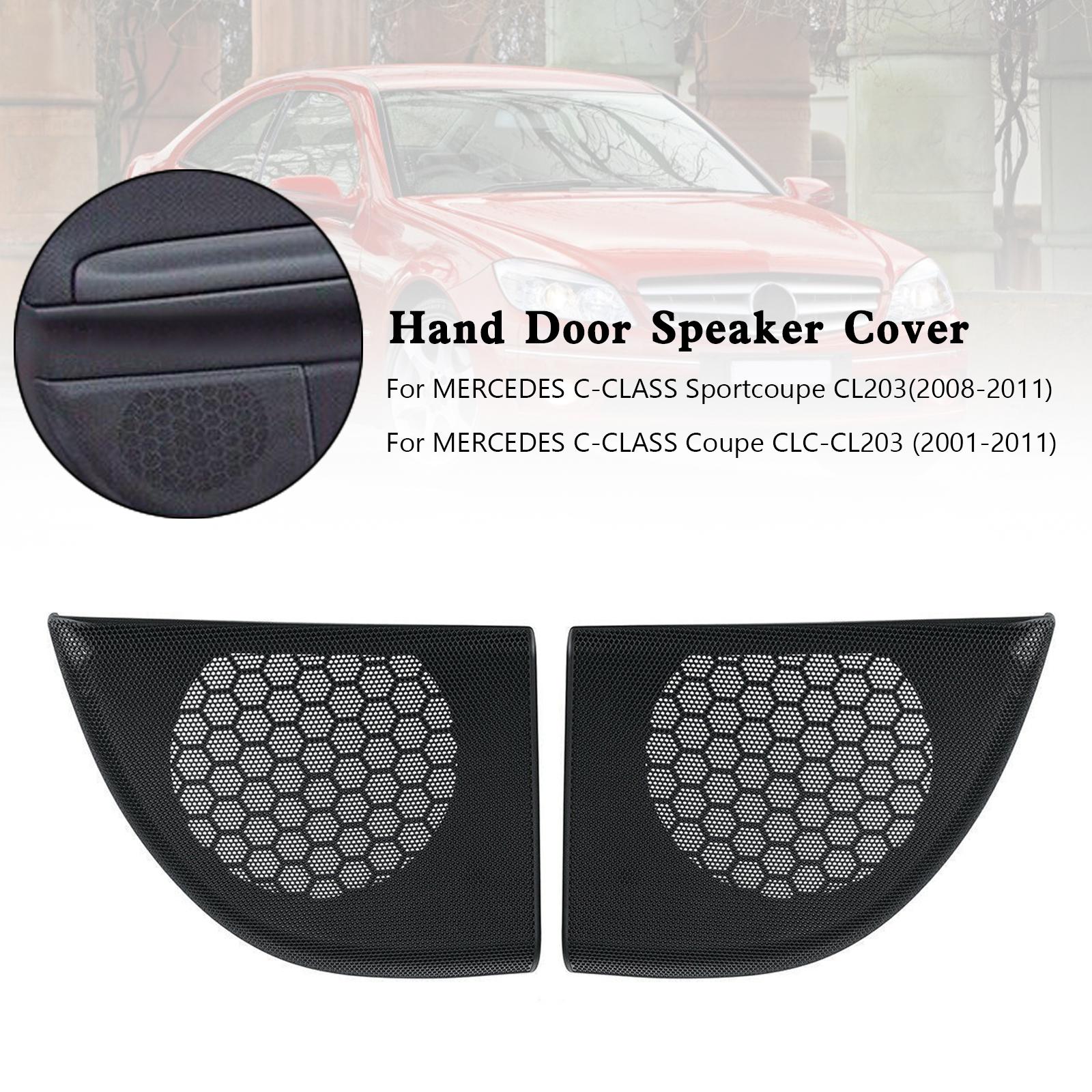 

2x Door Speaker Cover For Mercedes For Benz C Class W203 Coupe /CLC 2008-2011