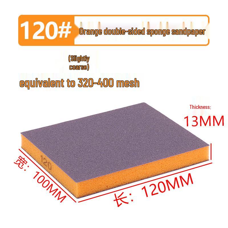 High-Density Sanding & Polishing Sponge for Wood, Metal & Walls