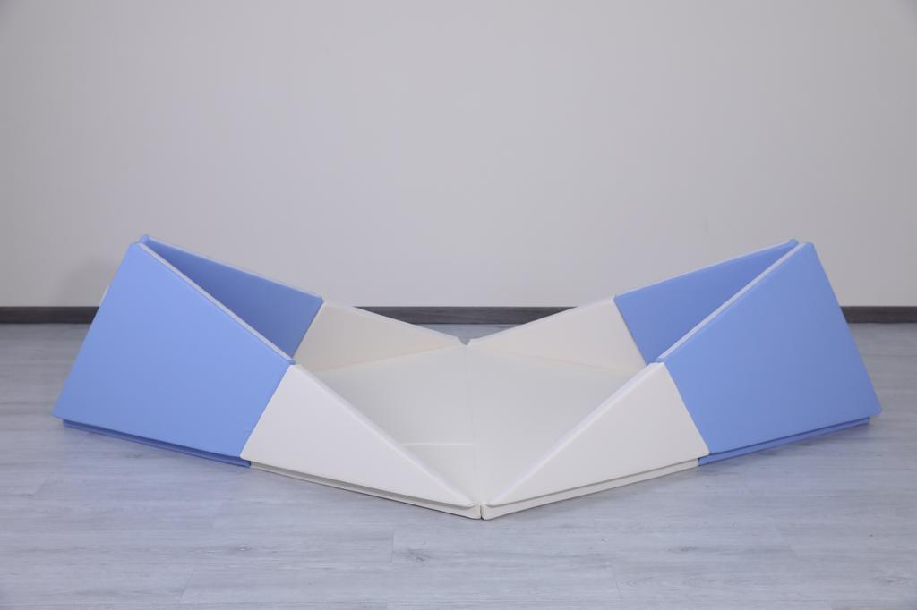 3-in-1 Tepee Tent - White and Blue