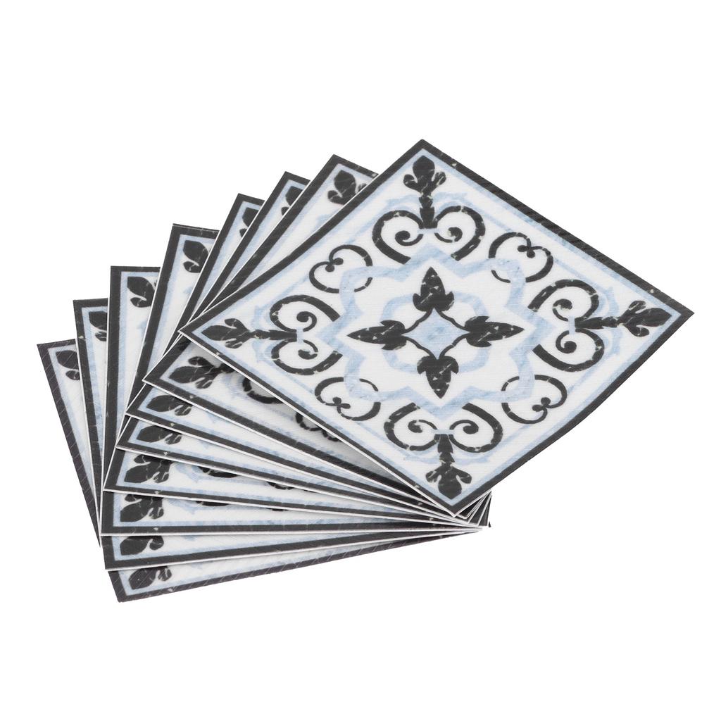 20PCS Tile Stickers Self Adhesive PVC Diagonal Sticker Floor Decals Living Room Home Decor