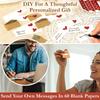 30/60Pcs Mini Envelopes With Heart Stickers, Birthday Valentine'S Day Blank Message Cards Anniversaries Wedding Greeting Use