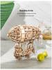 Rorate Rolai 3D Wooden Jigsaw Puzzle - Handmade Desktop Ornament & Educational Toy