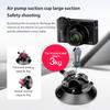4.5 Inch Camera Suction Cup Mount with 360 degrees  Rotatable Ballhead Arm Bracket 1 4 Inch Screw 3kg Load Capacity
