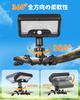HELVAK Solar Light, 92 High-Brightness LEDs, 3 Lighting Modes, 1500mAh, Flexible Tripod & 360-Degree Adjustable Lamp, IP65 Waterproof, 600LM,