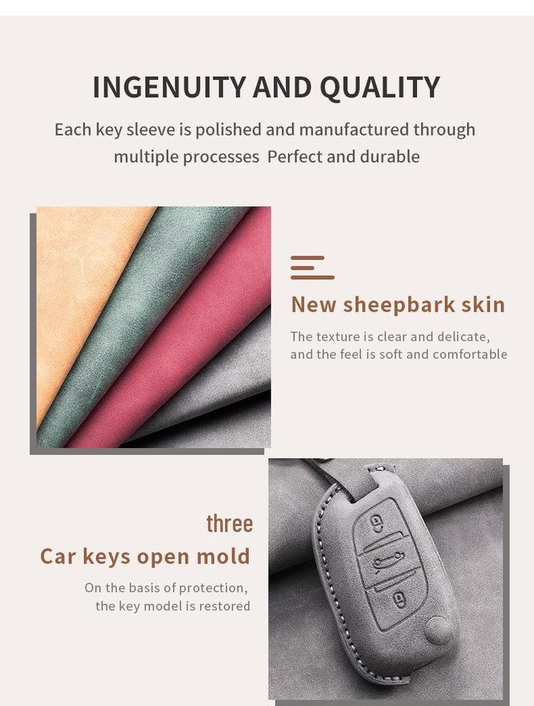Compatible Key Shell for Dongfeng Peugeot 307, 308, 408, Citroen Sega, Triumph C5