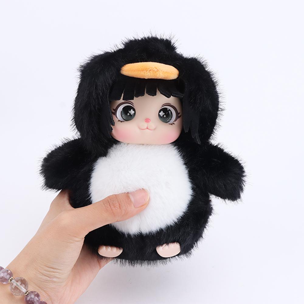 Süßes Gugu Gaga Plüschtier Film Kuscheltiere Süßer Pinguin Hellbunte Duftende Vinylpuppen Kinderspielzeug Mädchen Geburtstagsgeschenk black