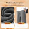 GENIOLAMODE Men's Fleece-Lined Winter Jogger Pants