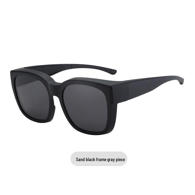 TR Polarized Cycling Glasses: Dual-use Myopia Clip-on, Fashionable Photochromic Sunglasses
