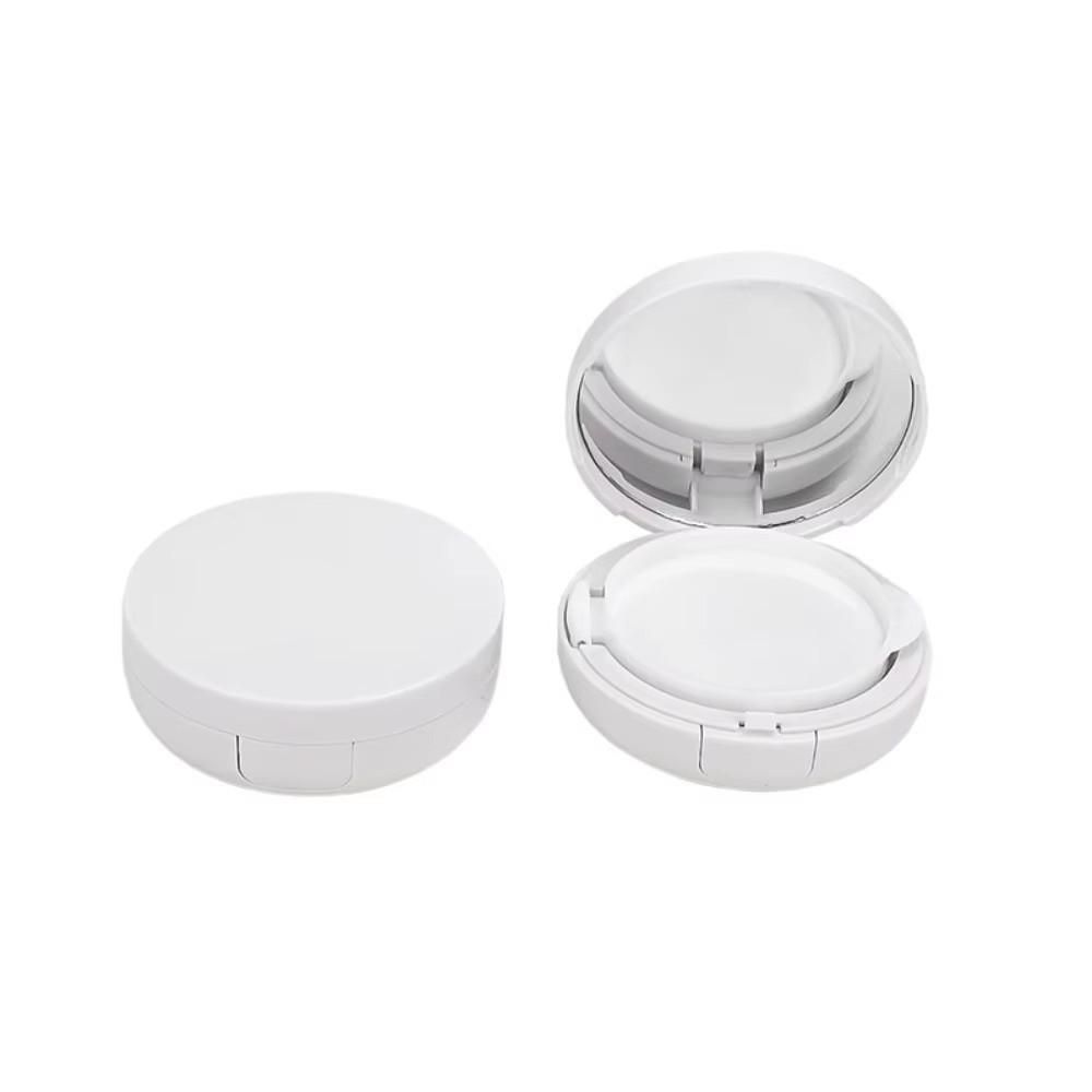 15g/0.5oz Capacity Cosmetic Makeup Case Refillable Cosmetic Container Powder Sponge Mirror Case