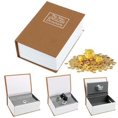 Useful Creative Dictionary Coin Piggy Banks Book With Hidden Secret Security Safe Lock