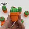 Relaxing Fidget Clicker 3D Printed Cactus Toy, Simulated Succulents Desk Small Accessory Ornament, Mini Portable Sensory Toy for Adults Tactile