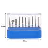 Dental Diamond Burs Drill Ceramic Restoration Polishing Kit 10 Pcs