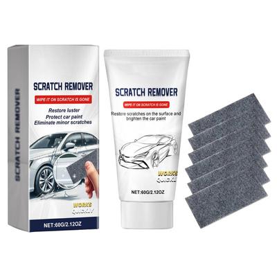 Car Scratch Remover Cloth Car Scratch Repair Cloth With Repair Paste Cleaning Cloth For Vehicles Car Paint Deep Scratches Repair