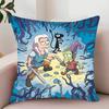 Cartoon D-Disenchantment Pillow Case Decor Protective Covers Comfortable Soft for Sofa Living Room Home Office