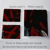 3pcs Jinx Bedding Set-Universal Three-Piece Suit for Bedroom, Guest Room, Living Room, Hotel Decor-Perfect Gift for Fans, Travelers, Daily U