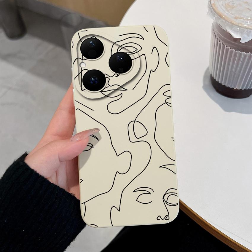 Case For Huawei Nova 4E 5T Y90 Y61 Y70 6 7 8 9 SE Y72 Pura 80 Pro Beautiful High Mountain Phone Casing Shockproof Silicone Soft Cover For Huawei Shell